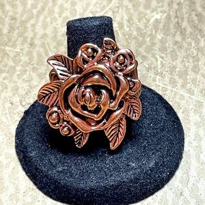 Copper Rose Ring